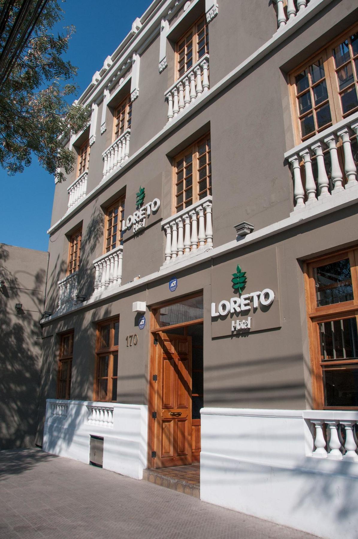 Hotel Loreto Santiago de Chile Exterior foto